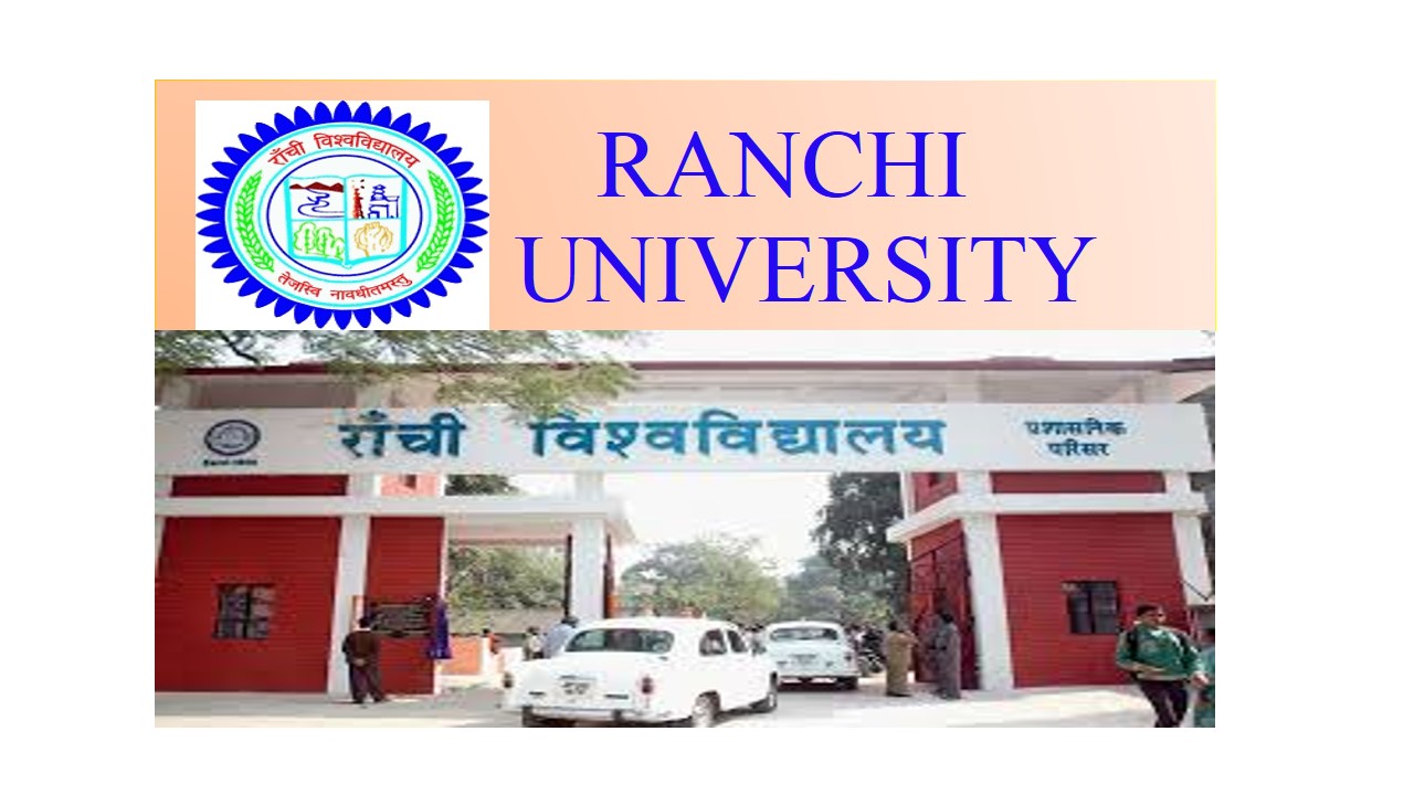 Ranchi university UG-admission notification of B.A/B.Sc/B.Com.